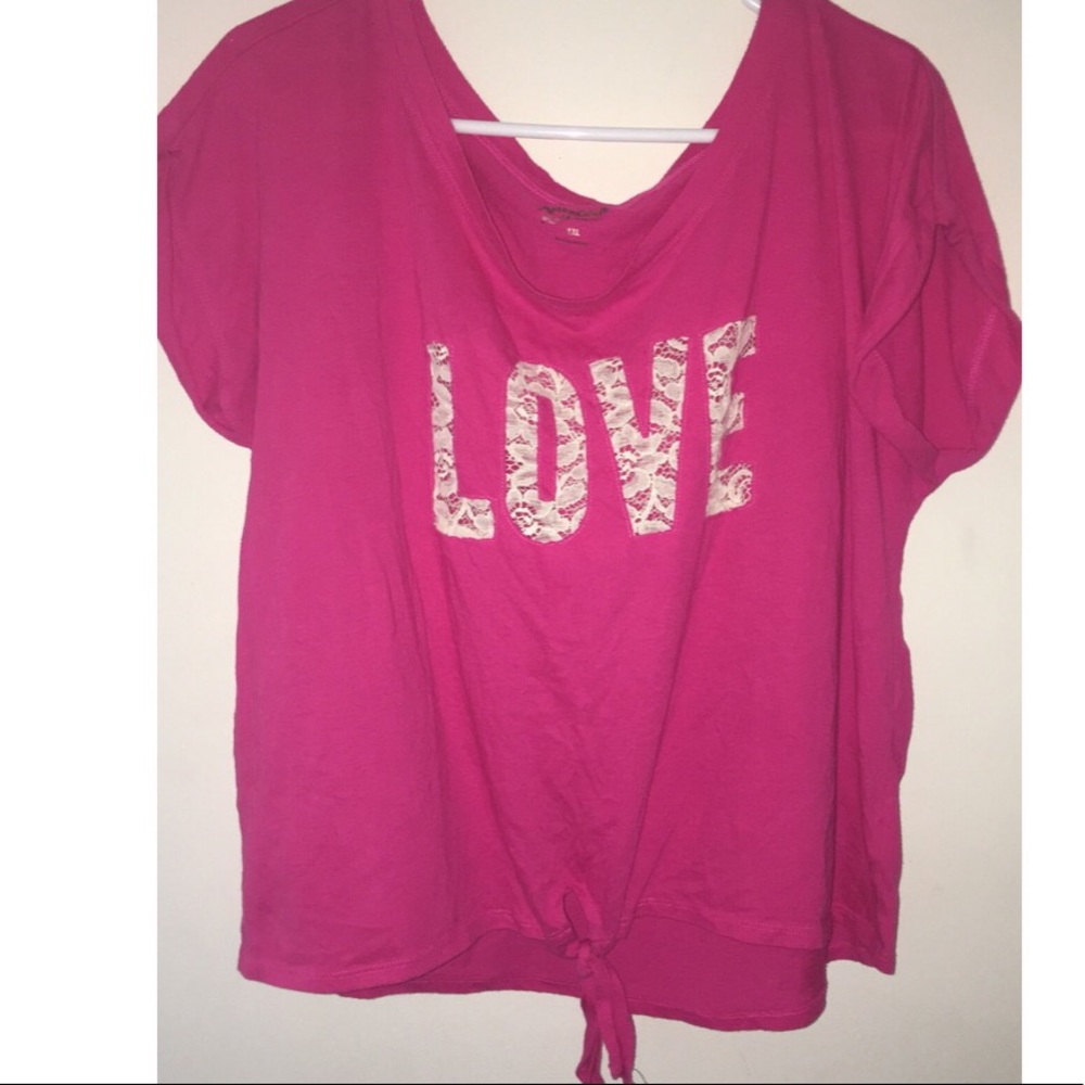 Pink “love” Shirt